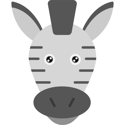 zebra Generic color fill icon