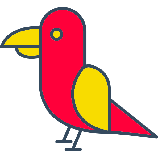 perroquet Generic color lineal-color Icône