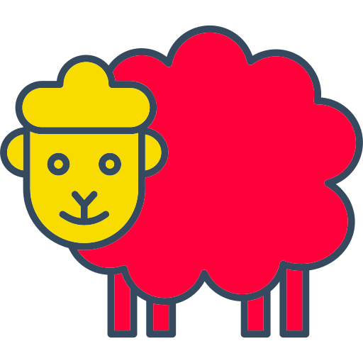 mouton Generic color lineal-color Icône