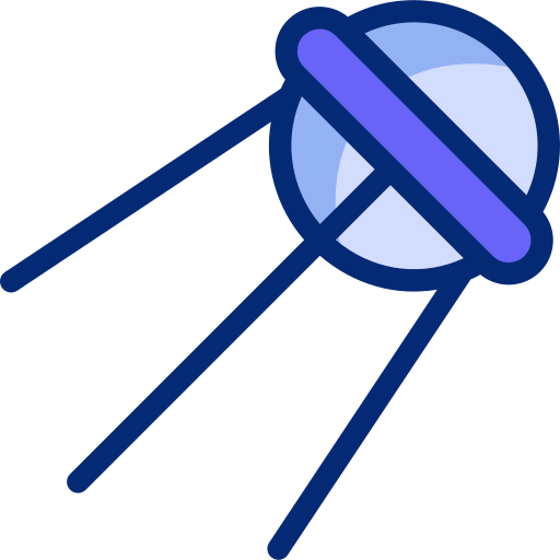 위성 Basic Accent Lineal Color icon