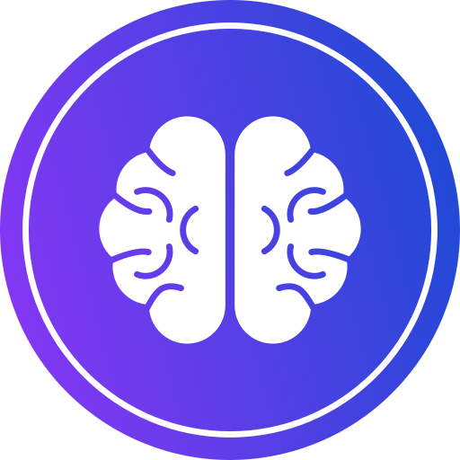 뇌 활동 Generic gradient fill icon