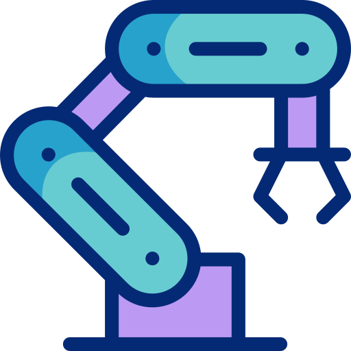 ramię robota Basic Accent Lineal Color ikona