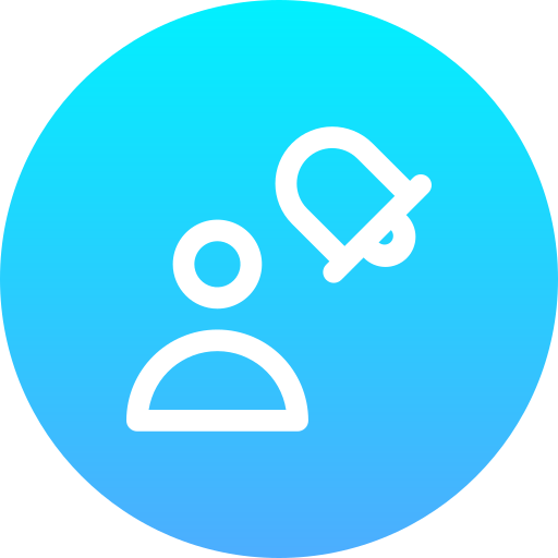 Alarm Generic gradient fill icon