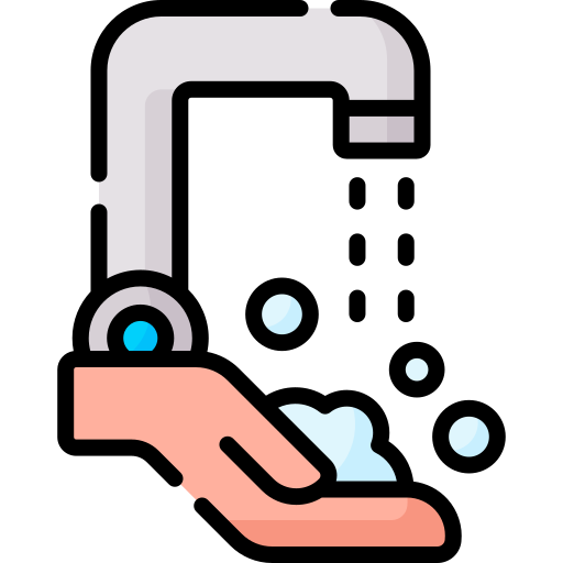 Wash hands Special Lineal color icon