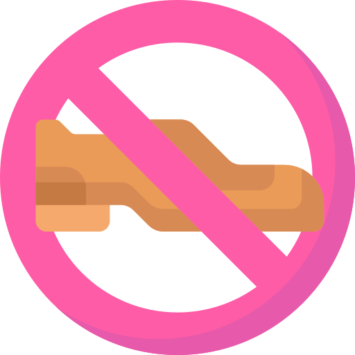 No shoes Special Flat icon