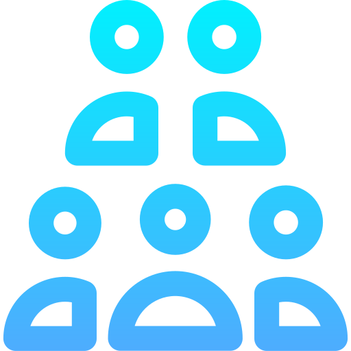 groupe de personnes Generic gradient outline Icône