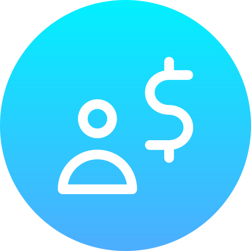 dollar Generic gradient fill icon