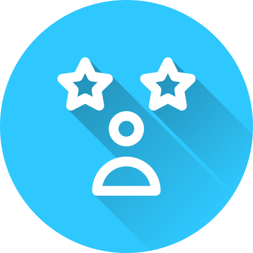 Two stars Generic gradient fill icon