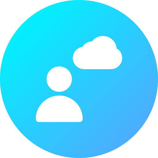 Cloud Generic gradient fill icon