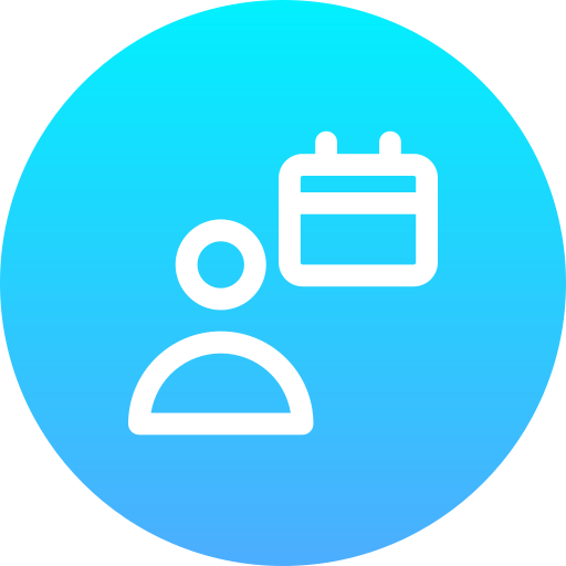 Calendar Generic gradient fill icon