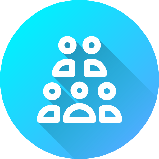 People group Generic gradient fill icon