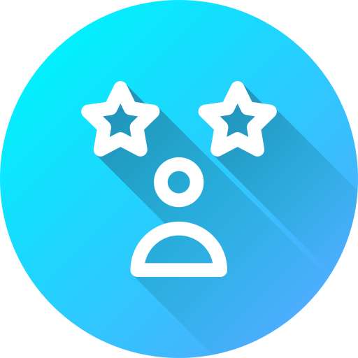 Two stars Generic gradient fill icon