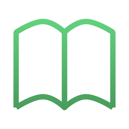 Book Generic gradient outline icon