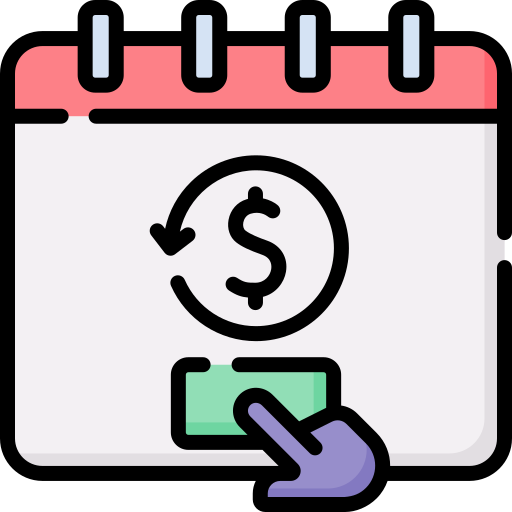 Subscription business model Special Lineal color icon
