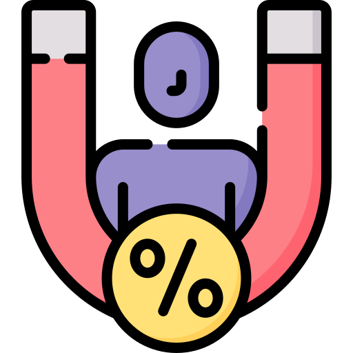 Retention rate Special Lineal color icon