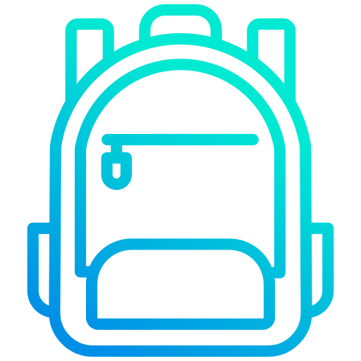 rucksack Generic gradient outline icon