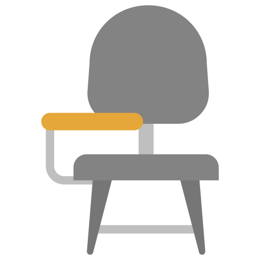 Рабочий стул Generic color fill иконка