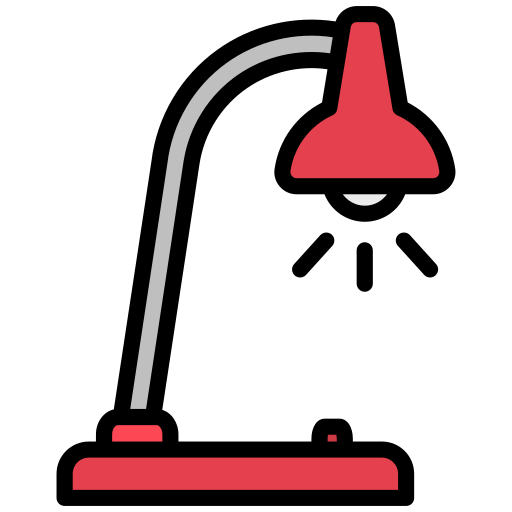 Desk lamp Generic color lineal-color icon