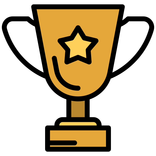 Trophy Generic color lineal-color icon