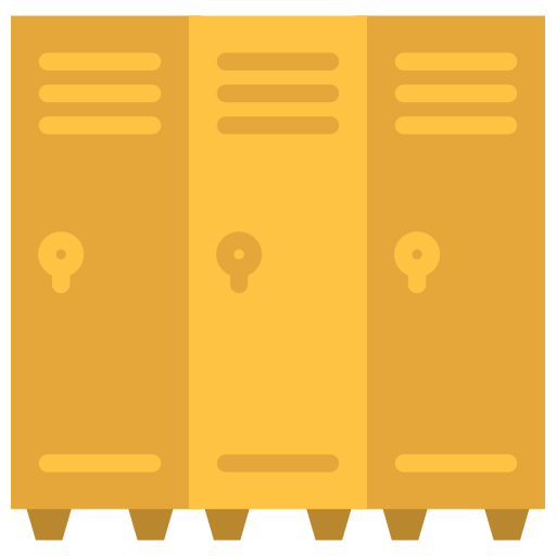 Lockers Generic color fill icon