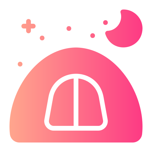 camping Generic gradient fill icon