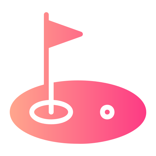 golf Generic gradient fill ikona