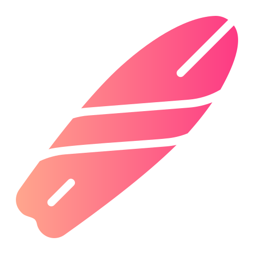 surfing Generic gradient fill ikona