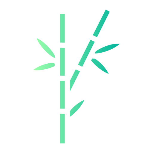 bambú Generic gradient fill icono