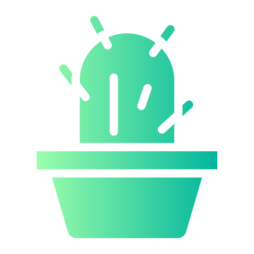 Cactus Generic gradient fill icon