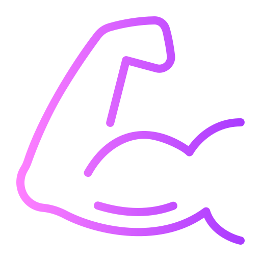 근육 Generic gradient outline icon