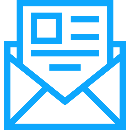 otwórz e-mail Generic color outline ikona