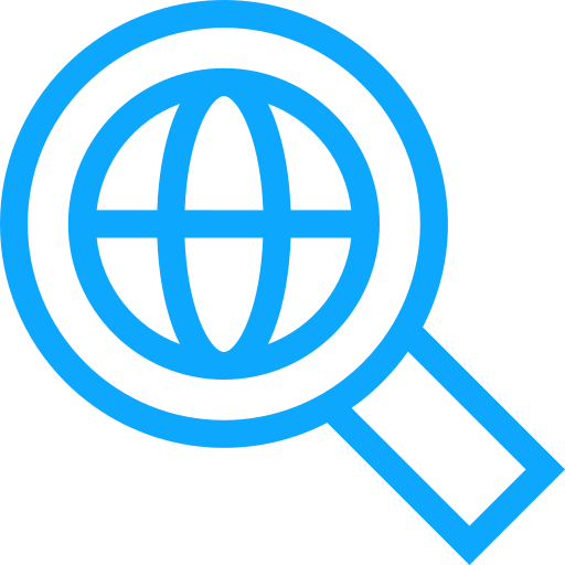 Magnifying glass Generic color outline icon