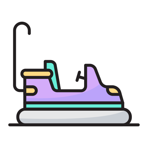 バンパーカー Generic color lineal-color icon
