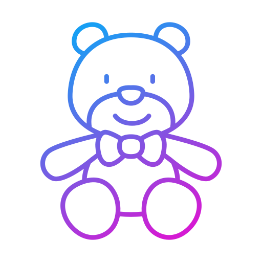 oso de peluche Generic gradient outline icono