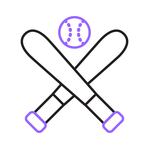 野球 Generic color outline icon
