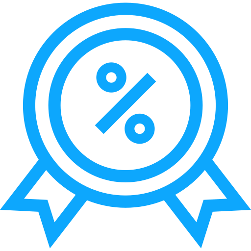insignia de descuento Generic color outline icono