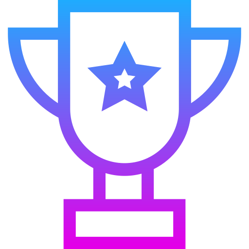 trofeo Generic gradient outline icona