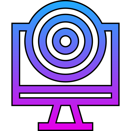 objetivo Generic gradient lineal-color icono