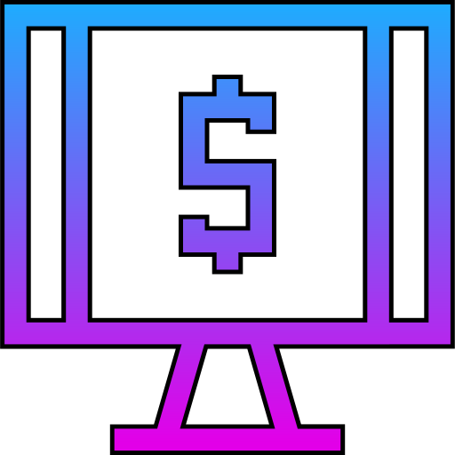 płatność online Generic gradient lineal-color ikona