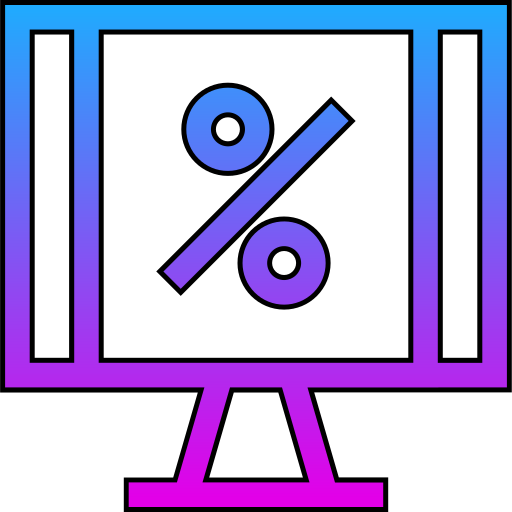 rabat Generic gradient lineal-color ikona