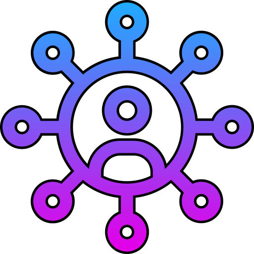 organización Generic gradient lineal-color icono