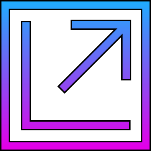 Arrow Generic gradient lineal-color icon