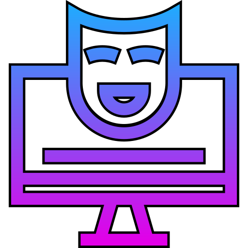 ataque cibernetico Generic gradient lineal-color icono