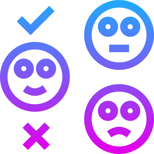 Smiley Generic gradient outline icon