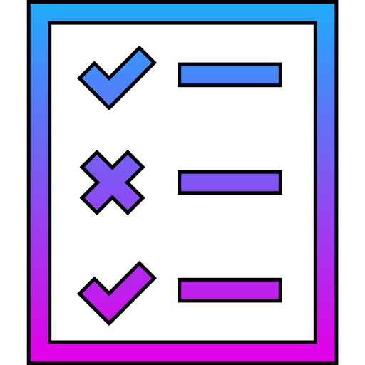 Form Generic gradient lineal-color icon