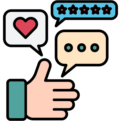 Feedback Generic color lineal-color icon