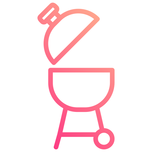 Grill Generic gradient outline icon