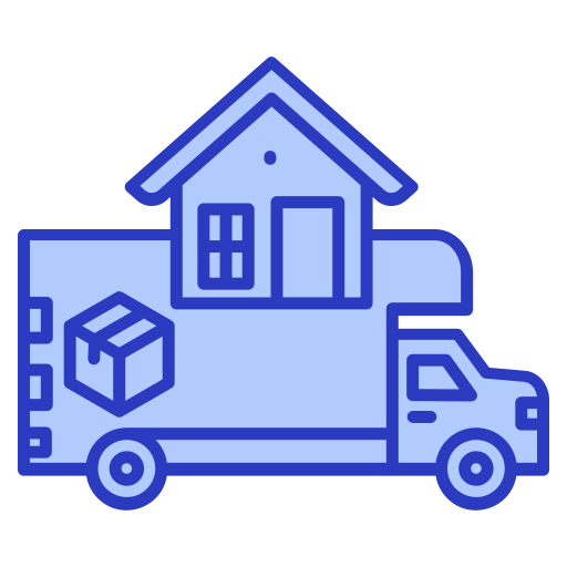 Moving truck Generic color lineal-color icon
