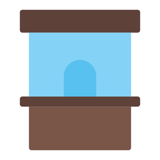 Ticket office Generic color fill icon