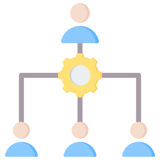 organisationsstruktur Generic color fill icon